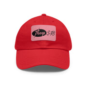 Vintage Thorp S-18 logo on a Leather Patch Hat