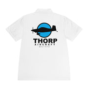 Men's Sport Polo Shirt - Thorp Aircraft Logo
