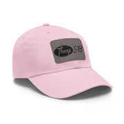 Vintage Thorp S-18 logo on a Leather Patch Hat