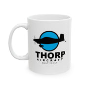 Thorp Aircraft Logo Ceramic Mug, (11oz, 15oz)