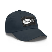 Classic Thorp T-18 Logo on a Leather Patch