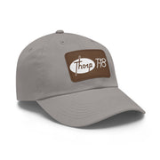 Classic Thorp T-18 Logo on a Leather Patch