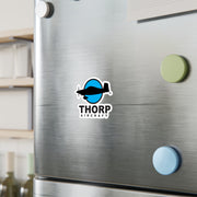 The Thorp Aircraft Logo on a Kiss Cut Vinyl sticker