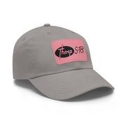 Vintage Thorp S-18 logo on a Leather Patch Hat