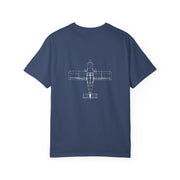 Classic Thorp T-18 Logo with Thorp Wireview Back T-Shirt - Unisex Cotton Tee