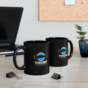 Thorp Aircraft Logo Black Mug (11oz, 15oz)
