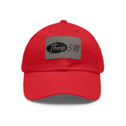 Vintage Thorp S-18 logo on a Leather Patch Hat
