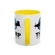 Thorp Aircraft Logo Accent Coffee Mug (11, 15oz)