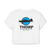 Thorp Aircraft and Logo Women's Baby Tee