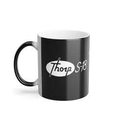 Color Morphing Thorp S-18 Mug - 11oz: Unique Gift for Aviation Lovers