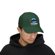 Thorp Aircraft Logo Cap with Dark Colors and Adjustable Sizing