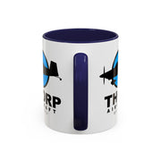 Thorp Aircraft Logo Accent Coffee Mug (11, 15oz)