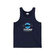 Pilot's Unisex Jersey Tank - Thorp Aircraft Logo