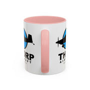 Thorp Aircraft Logo Accent Coffee Mug (11, 15oz)