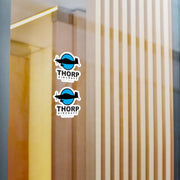 Thorp Aircraft Logo Kiss-Cut Vinyl Decals - Built to Fly!