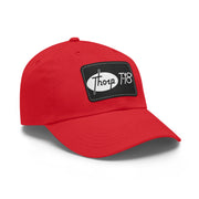 Classic Thorp T-18 Logo on a Leather Patch