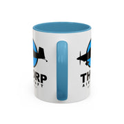 Thorp Aircraft Logo Accent Coffee Mug (11, 15oz)
