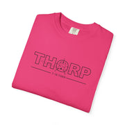 Thorp T-18 Tiger front and Thorp wireframe back Garment-Dyed T-Shirt |