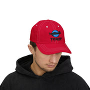 Thorp Aircraft Logo Cap with Light Colors and Adjustable Sizing