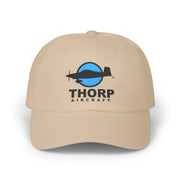 Thorp Aircraft Logo Cap with Light Colors and Adjustable Sizing