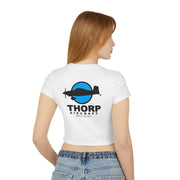 Thorp Aircraft and Logo Women's Baby Tee