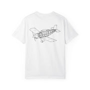Thorp T-18 Tiger Airplane Design T-Shirt