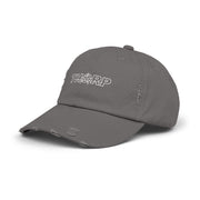Distressed look bill Cap with Thorp Graphic - Casual Vintage Hat for Everyday Wear