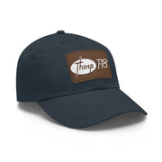 Classic Thorp T-18 Logo on a Leather Patch