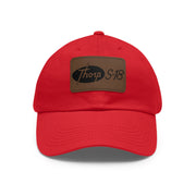 Vintage Thorp S-18 logo on a Leather Patch Hat