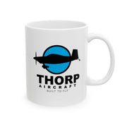 Thorp Aircraft Logo Ceramic Mug, (11oz, 15oz)