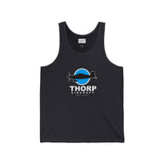Pilot's Unisex Jersey Tank - Thorp Aircraft Logo