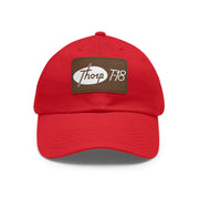 Classic Thorp T-18 Logo on a Leather Patch