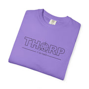 Thorp T-18 Tiger front and Thorp wireframe back Garment-Dyed T-Shirt |