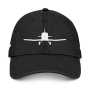Thorp Aircraft, Thorp T-18, Thorp Silhouette Embroidered Denim Hat - This one has it all!