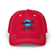 Thorp Aircraft Logo Cap with Light Colors and Adjustable Sizing
