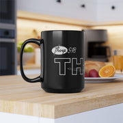 Thorp S-18 Aviation Mug - 15oz Black Coffee Mug