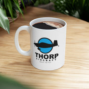 Thorp Aircraft Logo Ceramic Mug, (11oz, 15oz)