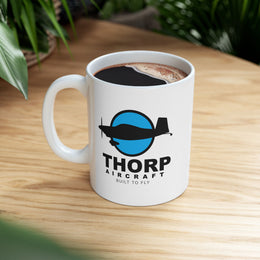 Thorp Aircraft Logo Ceramic Mug, (11oz, 15oz)