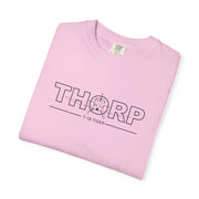 Thorp T-18 Tiger front and Thorp wireframe back Garment-Dyed T-Shirt |