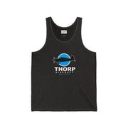 Pilot's Unisex Jersey Tank - Thorp Aircraft Logo