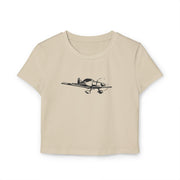 Thorp Aircraft and Logo Women's Baby Tee