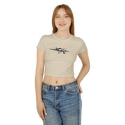 Thorp Aircraft and Logo Women's Baby Tee